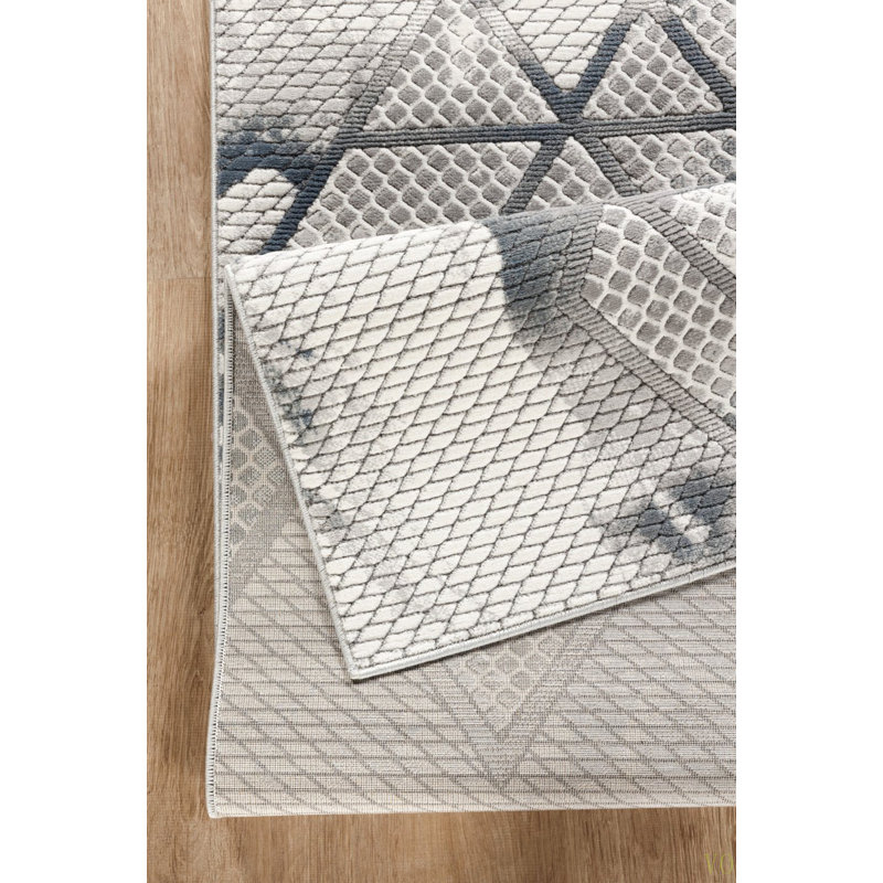 Geometric 2 Ft. 7 In. X 9 Ft. 10 In. Area Rug, Runner 2'7" x 9'10"