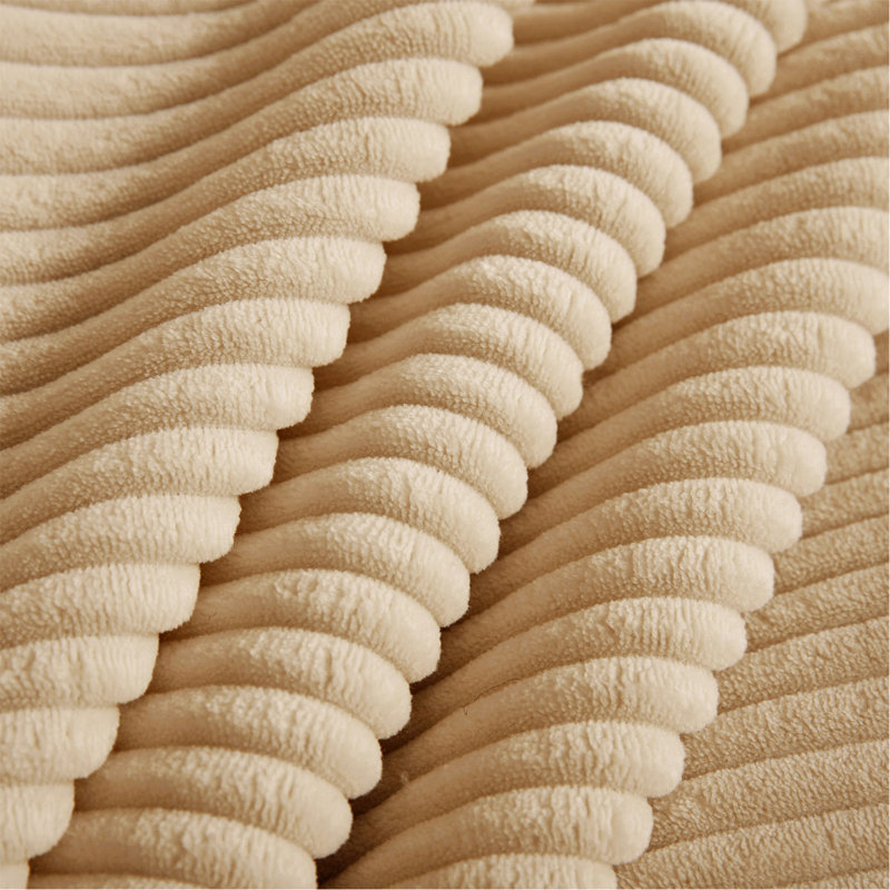 Canapé sans accoudoirs avec coussin Velours côtelé Martha, Camel Corduroy