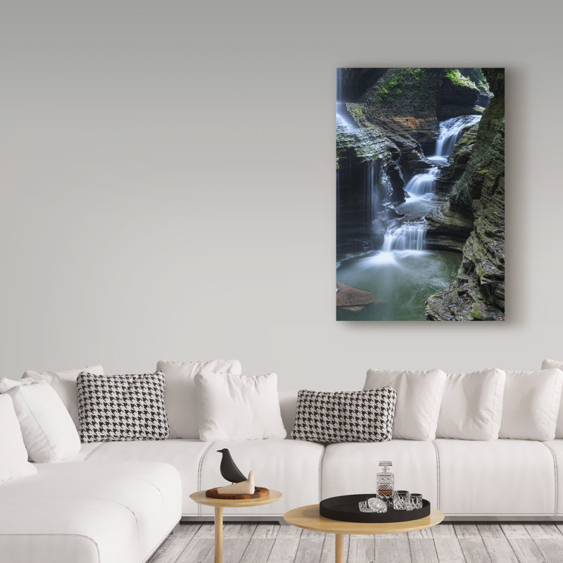 Molloy Watkins Glen - Wrapped Canvas Print, 47" H x 30" W