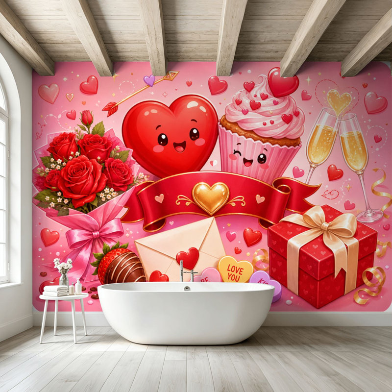 Adhésif mural autocollant et amovible, 99.6" L x 144" W