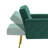 Zianny Velvet Accent Chair with Ottoman-673816097
