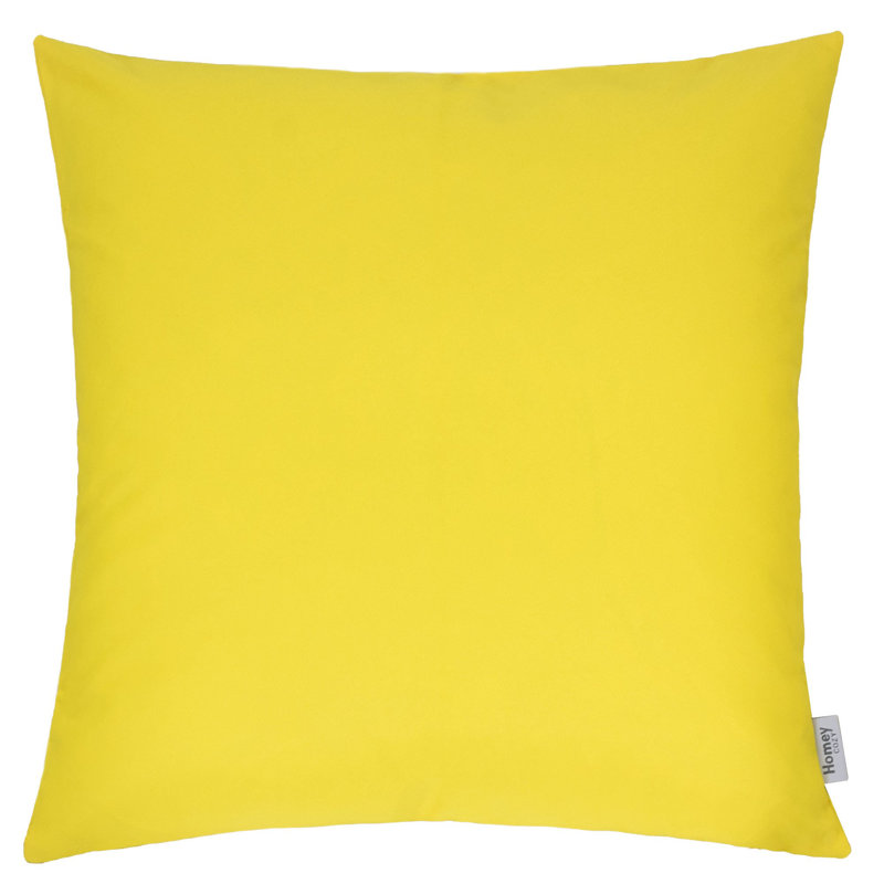 Outdoor Reversible Throw Pillow, Yellow, 18" x 18"
