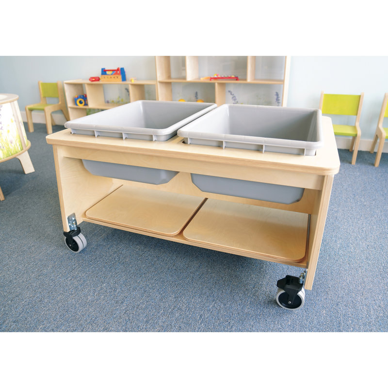 2 tables de jeu de sable et d'eau