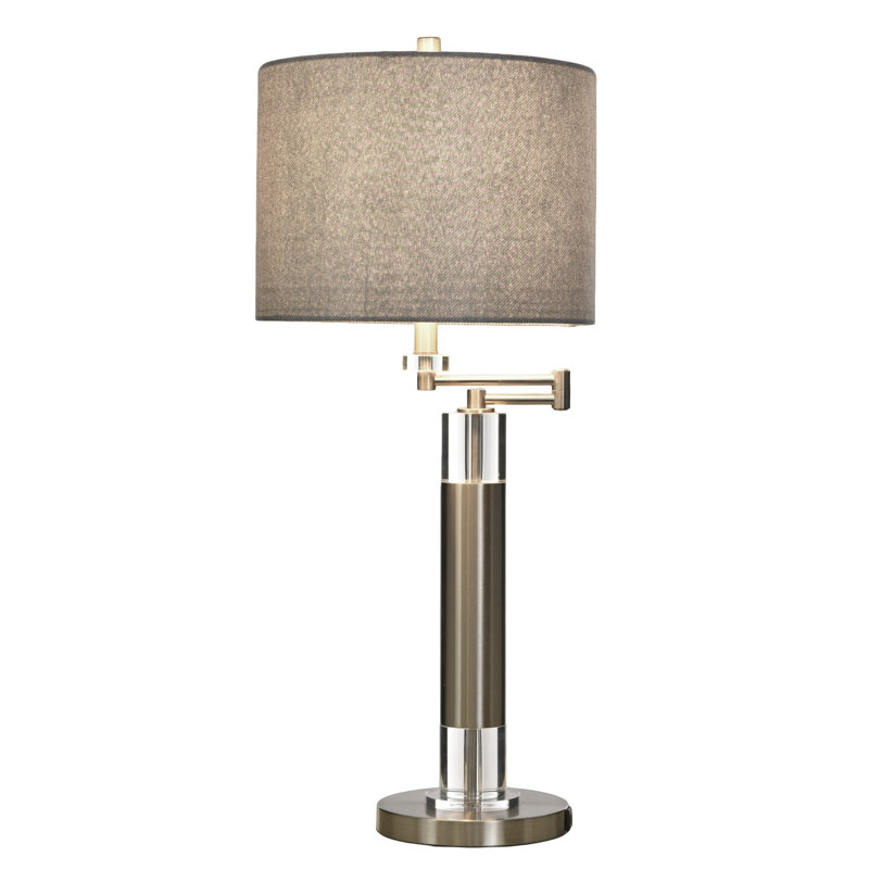 Steel Table Lamp - Grey Shade
