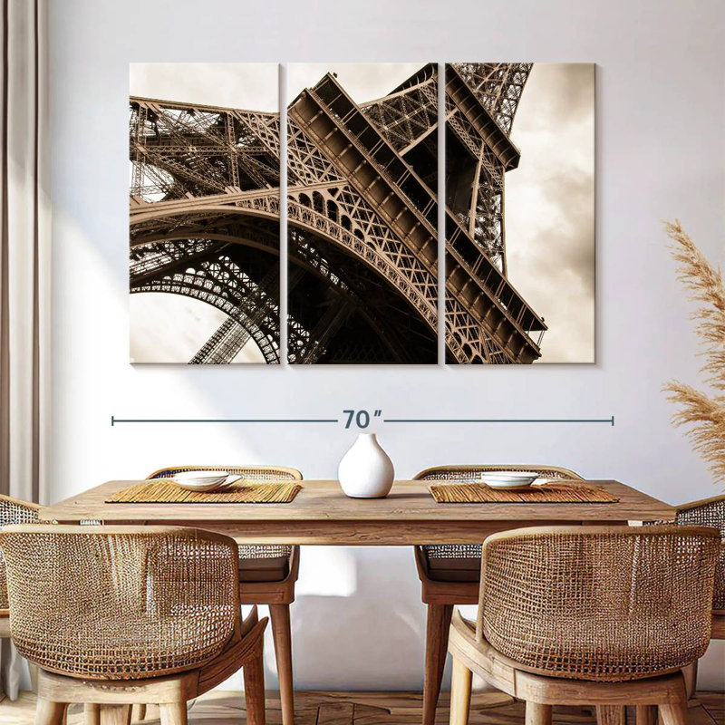 Lilie, Tour Eiffel rétro, H 36 po x l 57 po