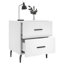Manwi 40cm W Iron Bedside Table-1124794551
