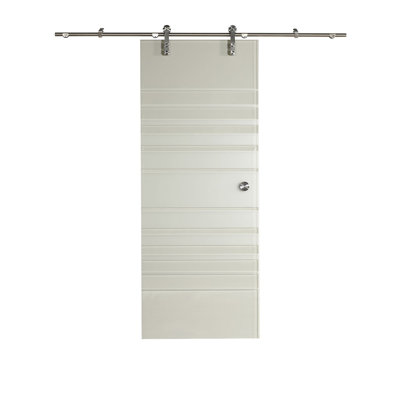 36'' x 96'' DO NOT USE Glass without Installation Hardware Kit Barn Door