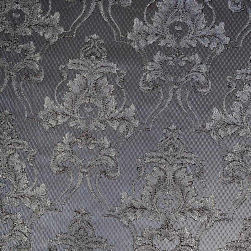 Elegant Textured Damask | Giovani Fabric_GIOVANI, Silver