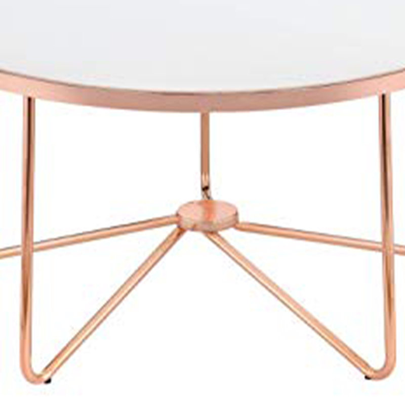 Geordi Coffee Table, White