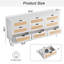 Commode 9 tiroirs Vanatta