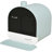 Sabrina Plastic Enclosed Litter Box with Scoop-97620123