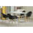 Herculaneum Plastic Chair with Arms and Wooden Legs-83487643