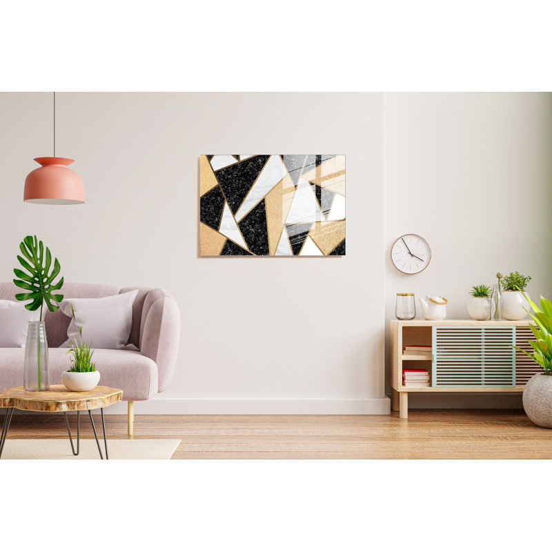 Stunning Tempered Glass Wall Art Painting, 27.6 x 39.4 inches | 100% Tempered Glass, Thickness: 0.16 inches | Elegant Home Decor for Living Room or Office, Durable & Easy to Clean, Perfect Gift Idea