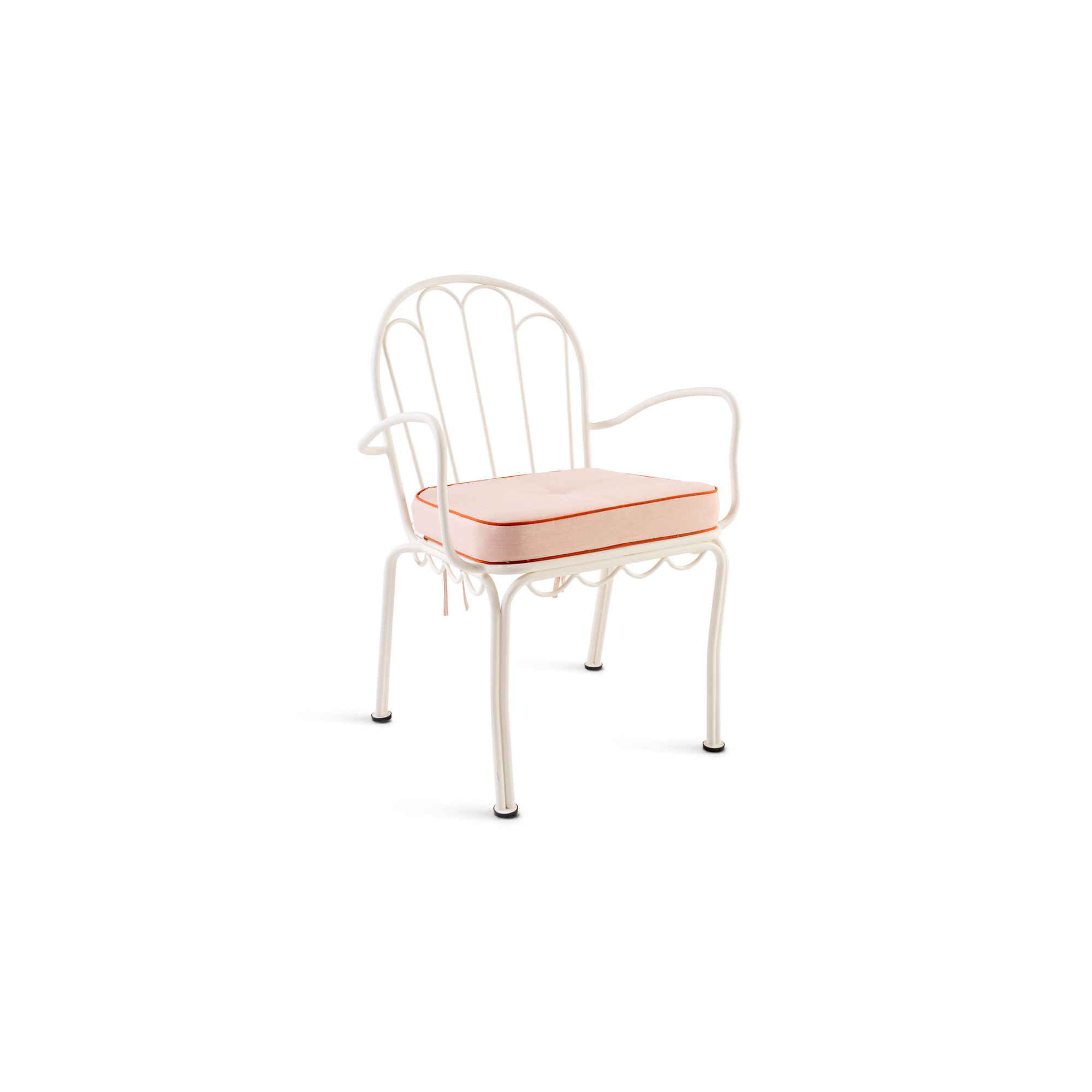 Rivie Outdoor Seat Cushion, Pink