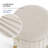 Round Pleated Velvet Ottoman with Storage-1534620954-1534620945