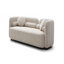 Canapé de luxe moderne et luxueux pour le salon, beige, rembourré et rembourré 3 pièces, beige clair-225275371-225275368