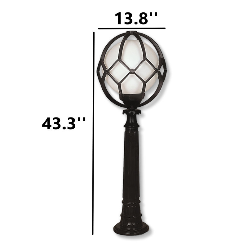 Lampe sur pied d'extérieur 43 po