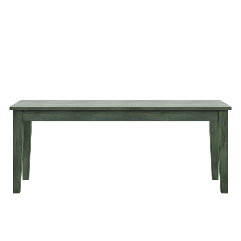 Banc de hall d'entrée rembourré Alexa-Mae, Sauge antique