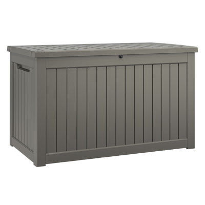 260 Gallon Outdoor Storage Box Waterproof with Lockable Lid