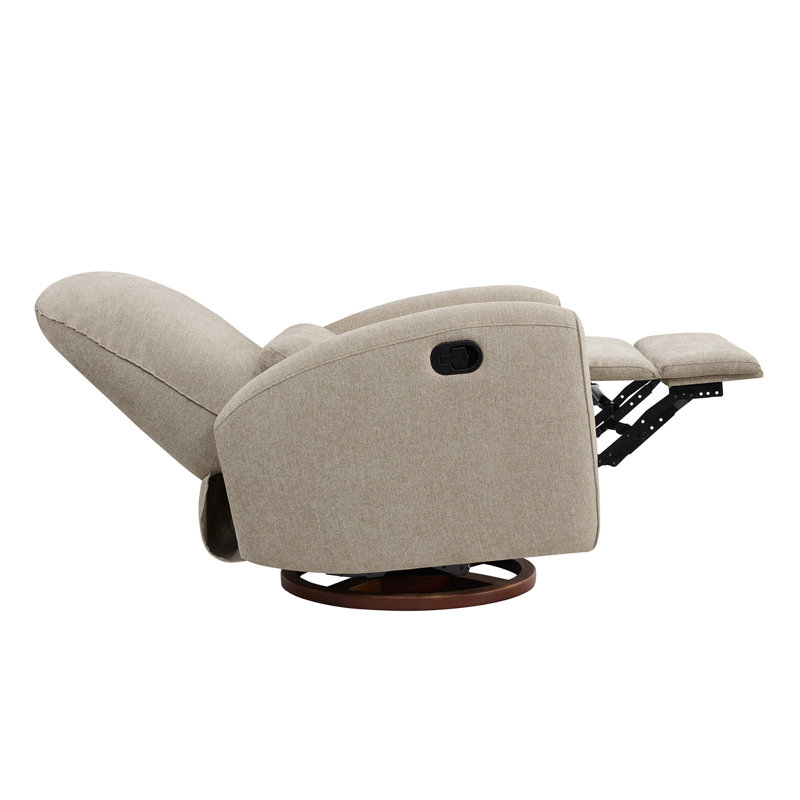 Fauteuil inclinable électrique 32,6 po Eller, Polyester kaki, Manual - Push Back
