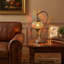 Lampe de table turque marocaine, lampes de chevet en verre Tiffany
