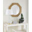 Martina Hexagon Brass Wall Mirror