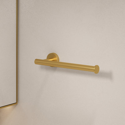 Angelsey 10-inch Towel Bar, Brushed Gold Towel Racks, Stainless Steel Bathroom Hardware Set, Bath Towel Holder Hanger