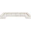 Canapé modulaire rembourré 204 po Ames-90279384