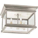Chapman & Myers Club Large Square Flush Mount