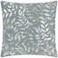 Vinea Indoor / Outdoor Floral Green Square Throw Cushion