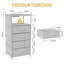 40cm W Metal Bedside Table-1593717523