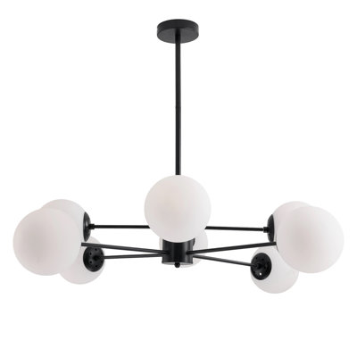 8-Head Modern Sputnik Chandelier Pendant Light