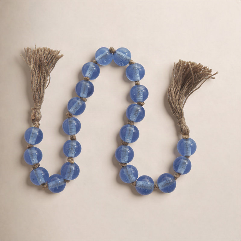 Ailey Novelty Garland, Blue, 3'9"