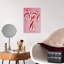 Candy Cane Delight Abstract Contemporary Winter Wall Art Print 1 Piece Wrapped Canvas Wall Art-1666811803