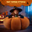 Wowmax Large Pumpkin Ottoman Coffee Table, Orange