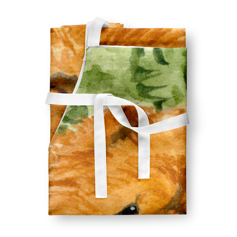 No Pattern Bib Apron