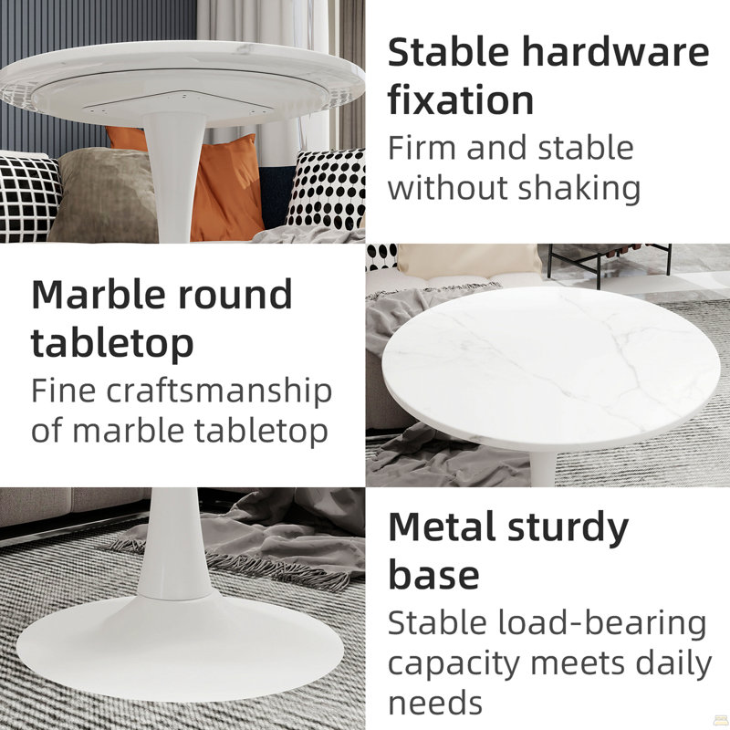 27.6-Inch Coffee Table, Dining Table