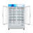 53 in. 2-Door Commercial Display Merchandiser Freezer 45 cu. ft. in White (MDF-2GD-45C-WH)