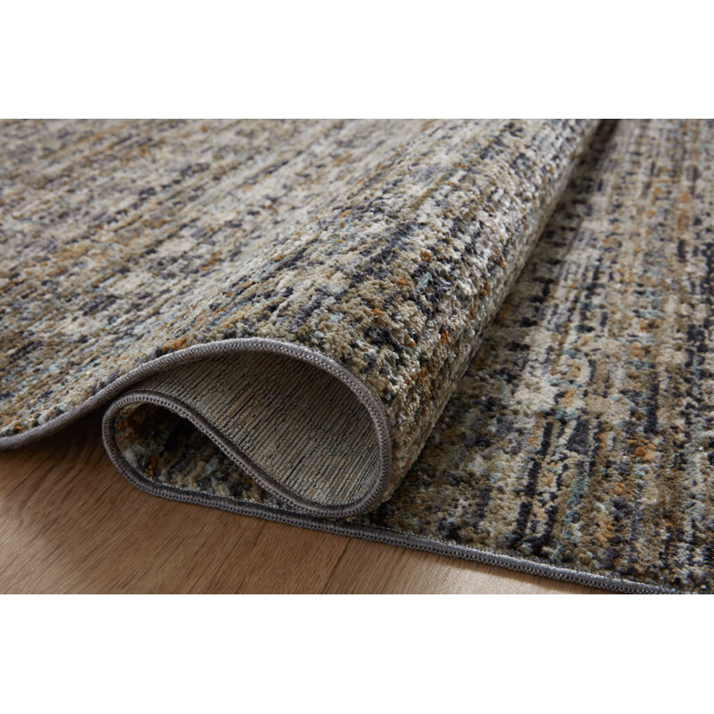Abstract Indoor Rug, Square 1'6"