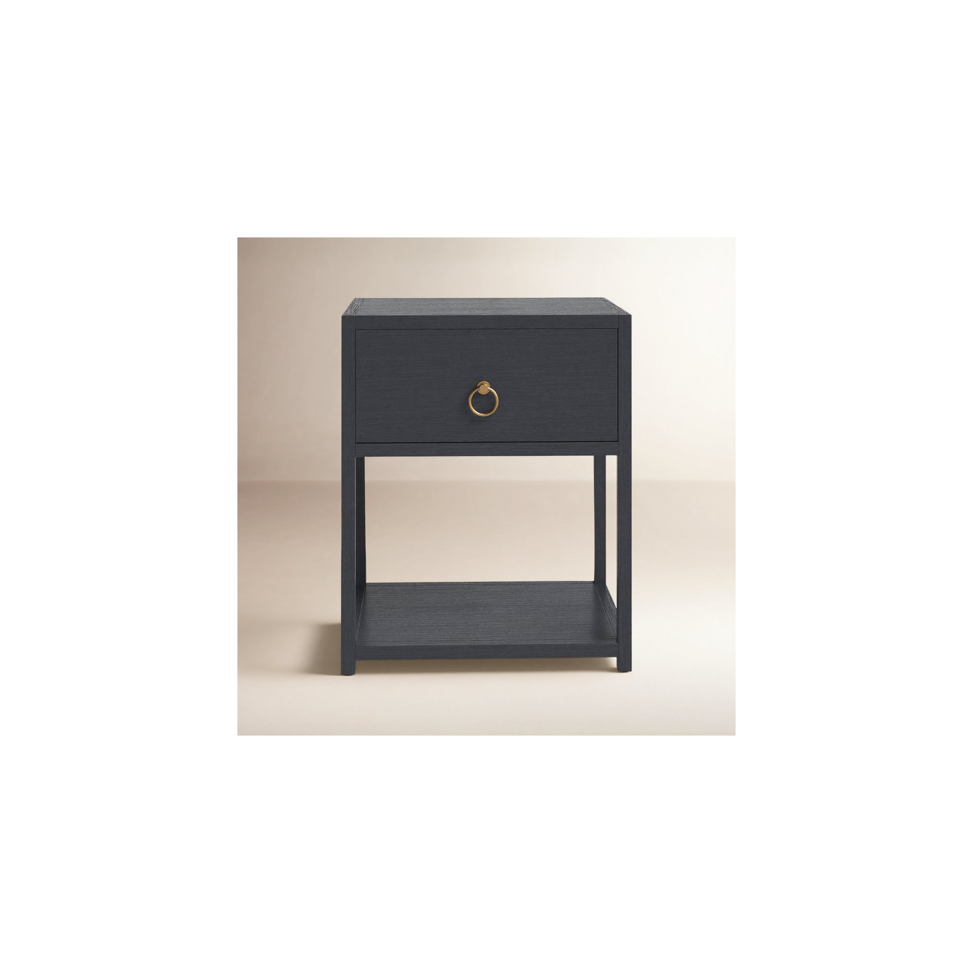 Elin 1 - Drawer Nightstand, Navy Blue