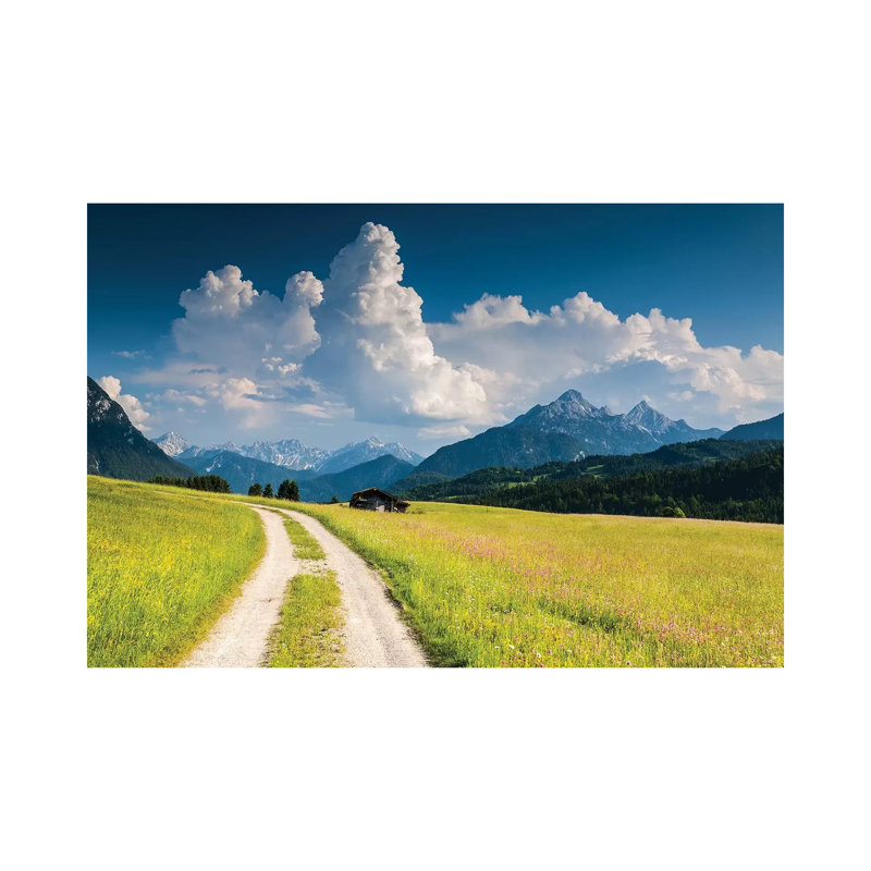 Germany, Alps, Bavaria, Buckelwiesen Bei Mittenwald by Mikolaj Gospodarek - Wrapped Canvas Print, 20.32 cm H x 30.48 cm W