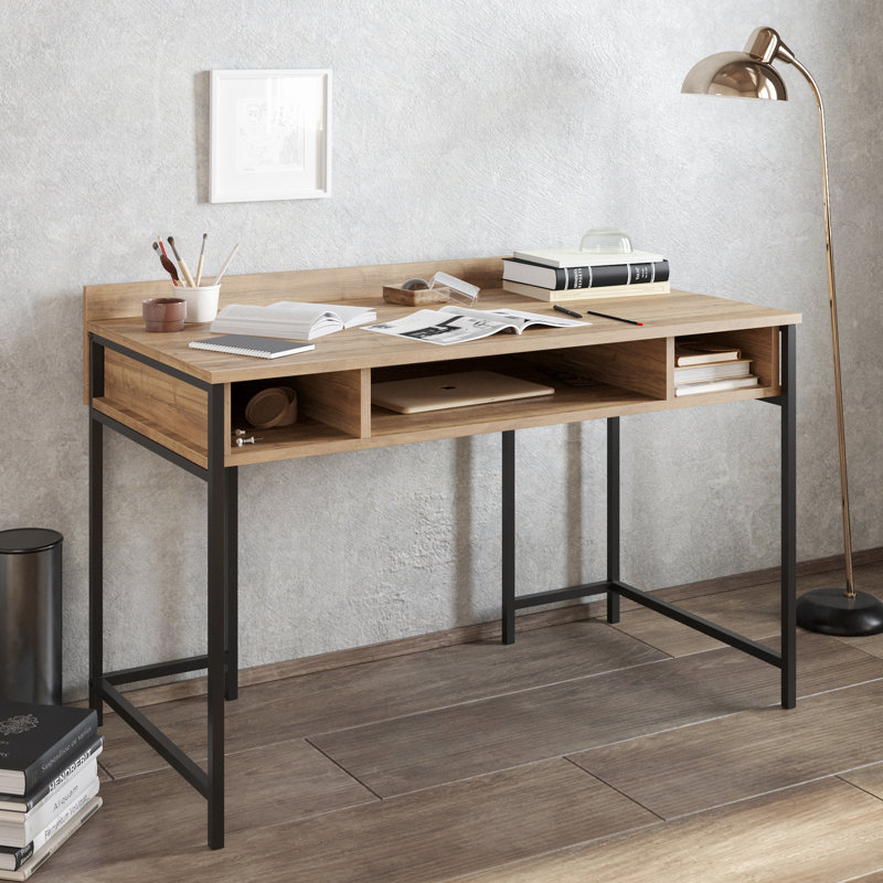 Bureau Fevzie, Noyer / Noir