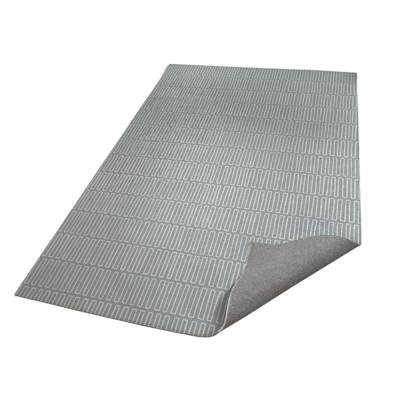 Block Maze Activity Mat, Slate Blue/Blue, Rectangle 3' x 5'