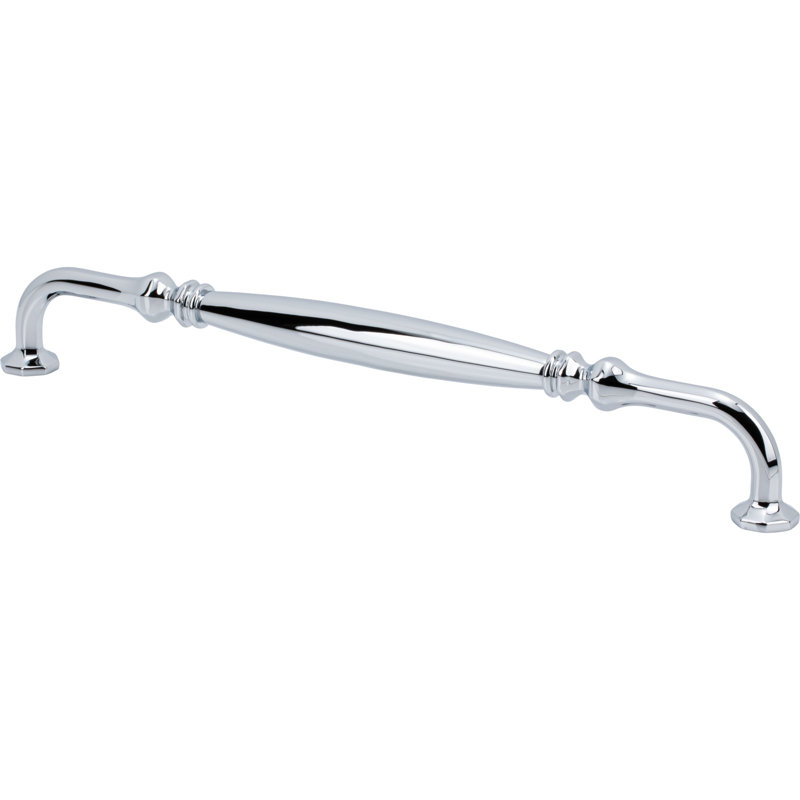 Palazzo Pull, Polished Nickel, 12"