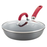 Rachael Ray Create Delicious Hard Anodized Aluminum Nonstick Deep Frying Pan, 10.25-Inch