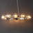 Joandaly 12 - Light Dimmable Wagon Wheel Chandelier-1644418583