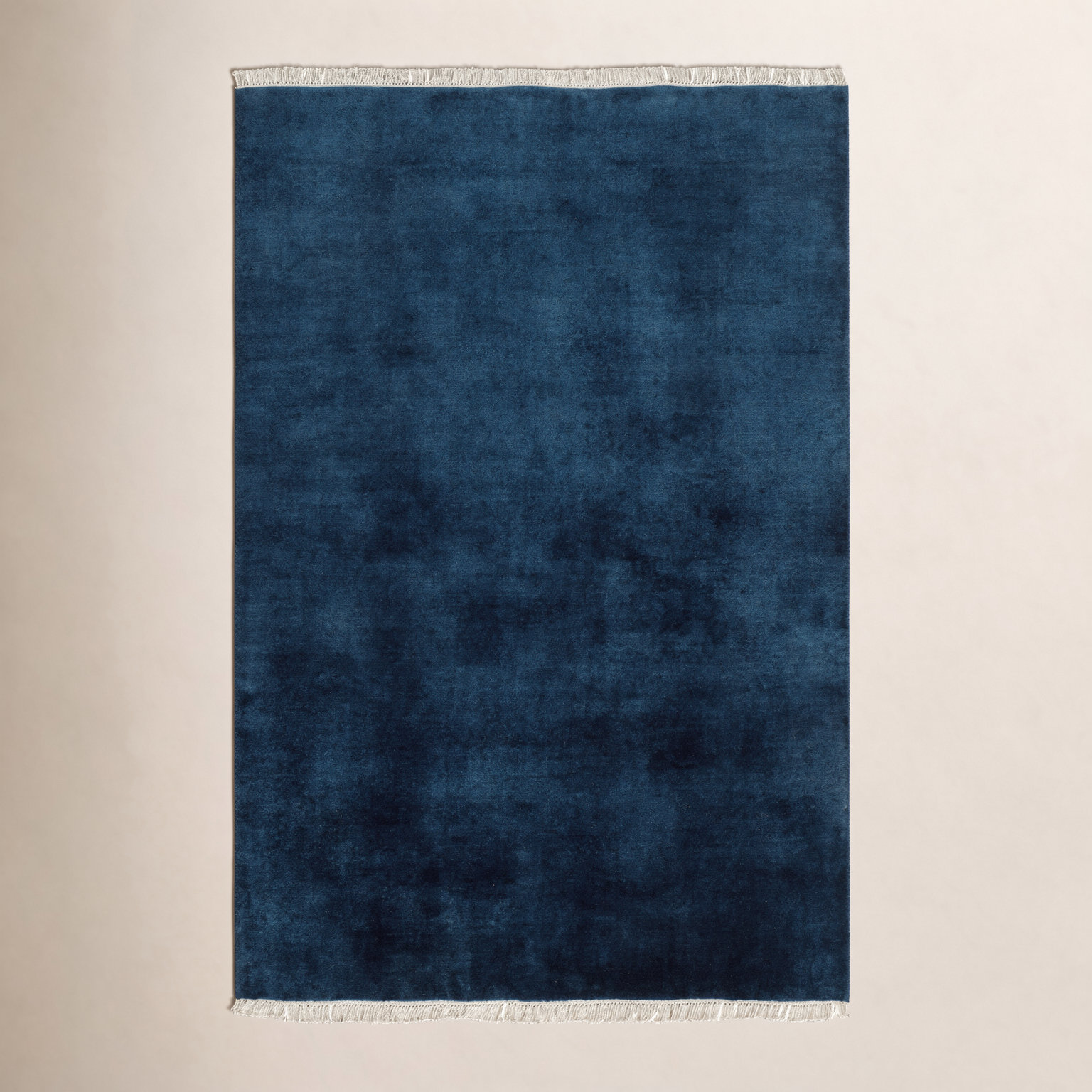 Clio Hand-Woven Blue Rug, Square 8'