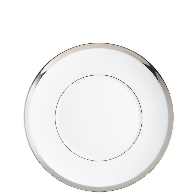 Assiette à pain 6,65 po Domo Gold, Platine
