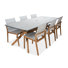 Amira 6 - Person Patio Dining Set with Rectangular Table