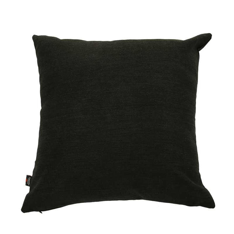 Mtecombe Square Cushion, 43 x 43cm, Black